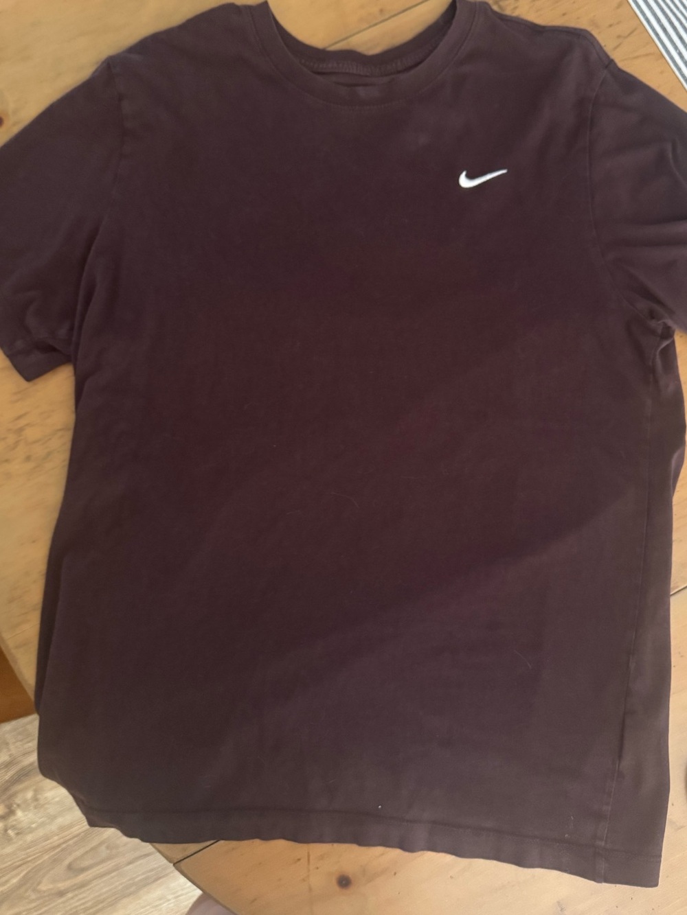 Chocolate brown nike tee